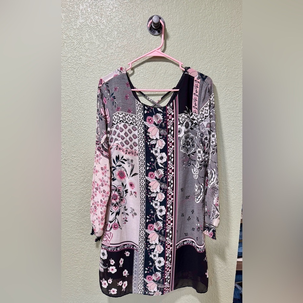 Maurices Multicolor Patterned Dress